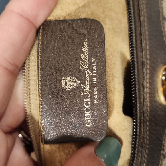 《 Gucci 》Web Sherry Line Crossbody Bag - Picture 14 of 16